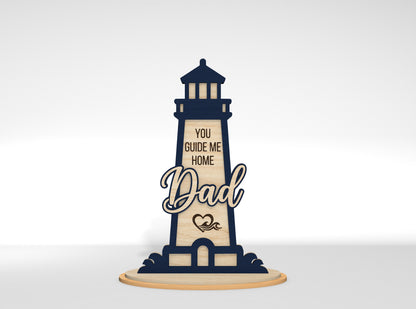 Father’s Day Tabletop Sign SVG Bundle for Glowforge and xTool