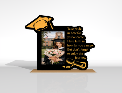 Graduation Congrats Sign SVG Laser Cut File for Glowforge and LightBurn