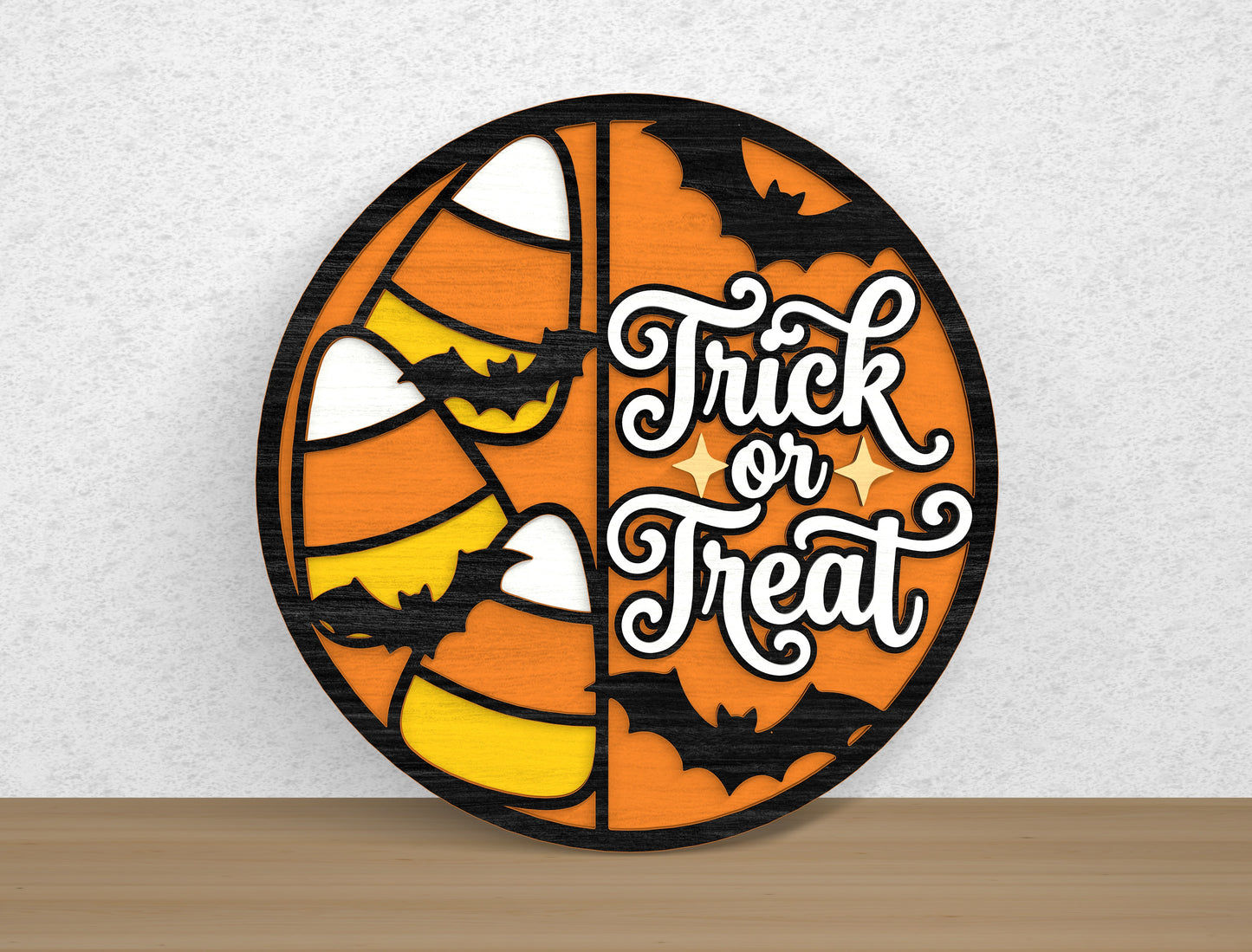 Halloween Door Hanger SVG Bundle 10 Designs for xTool Glowforge LightBurn