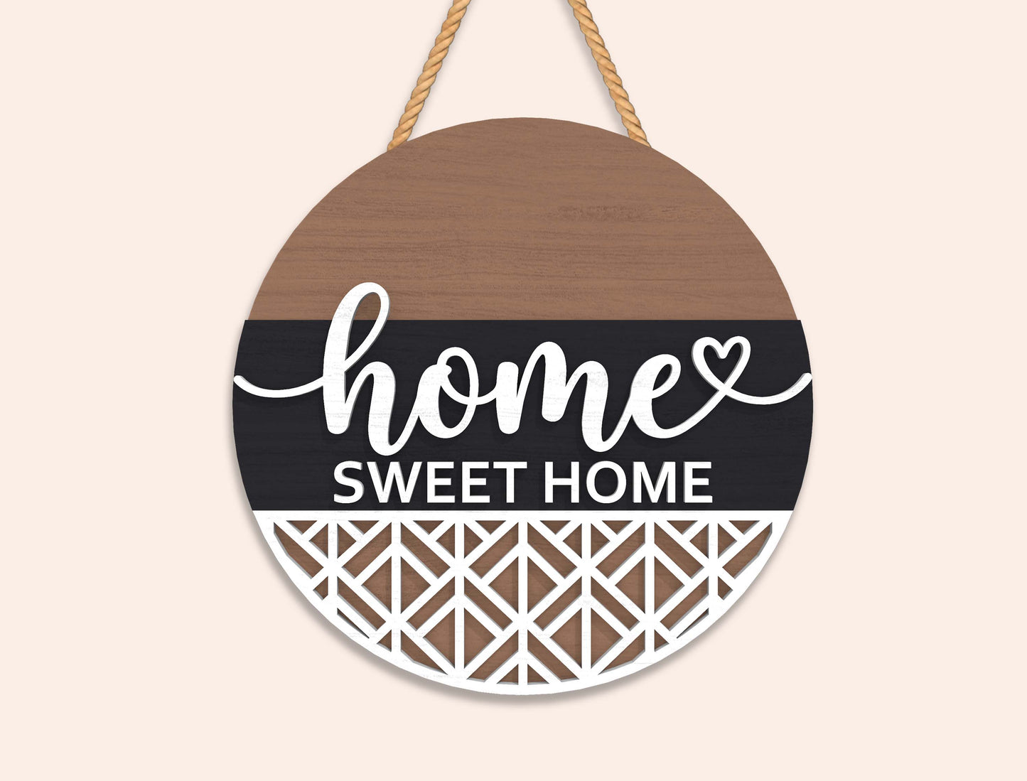 Floral Welcome Door Hanger SVG Bundle 10 Designs for Glowforge and xTool