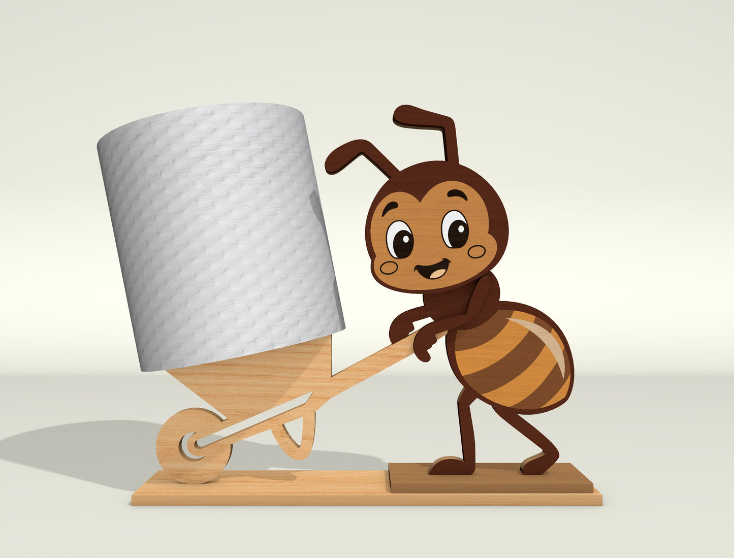 Animal Toilet Holder SVG Bundle for Glowforge, xTool, or LightBurn
