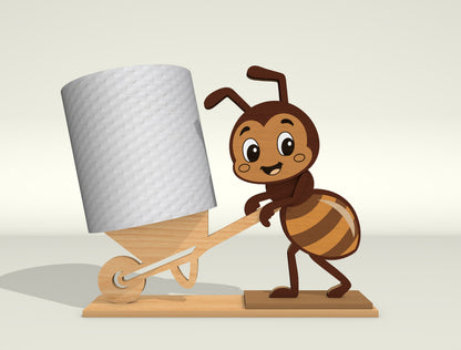 Animal Toilet Holder SVG Bundle for Glowforge, xTool, or LightBurn