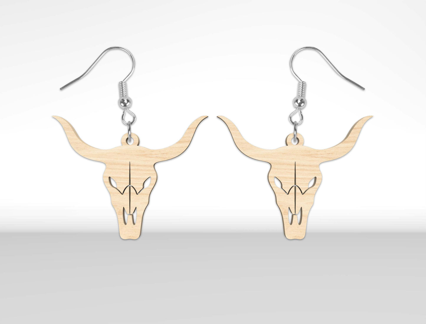 Wooden Animal Earrings SVG Bundle for xTool and Glowforge