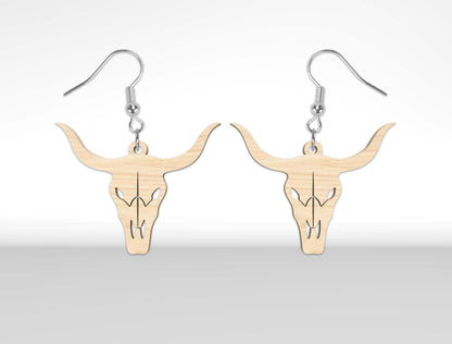 Wooden Animal Earrings SVG Bundle for xTool and Glowforge