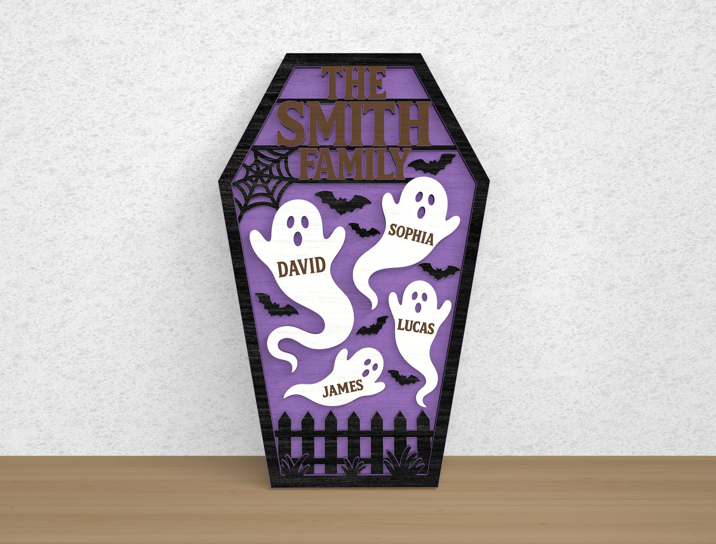 Halloween Door Hanger SVG Bundle 10 Designs for xTool Glowforge LightBurn