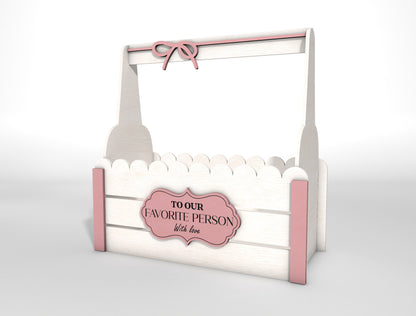3D Flower Gift Box SVG Bundle Mother's Day for LightBurn and xTool