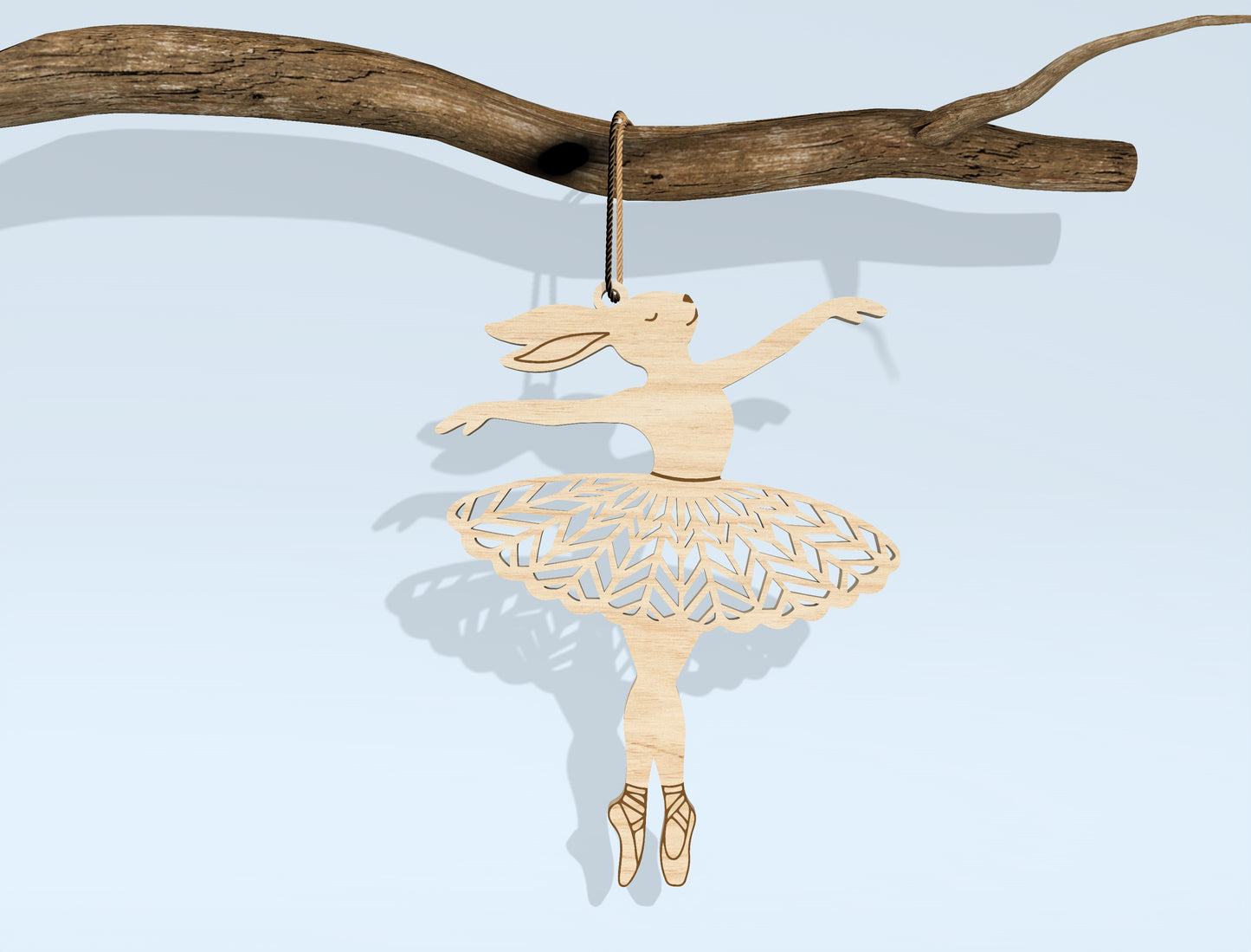 Ballerina Bunny SVG Bundle Dancing Rabbit Easter for LightBurn and xTool