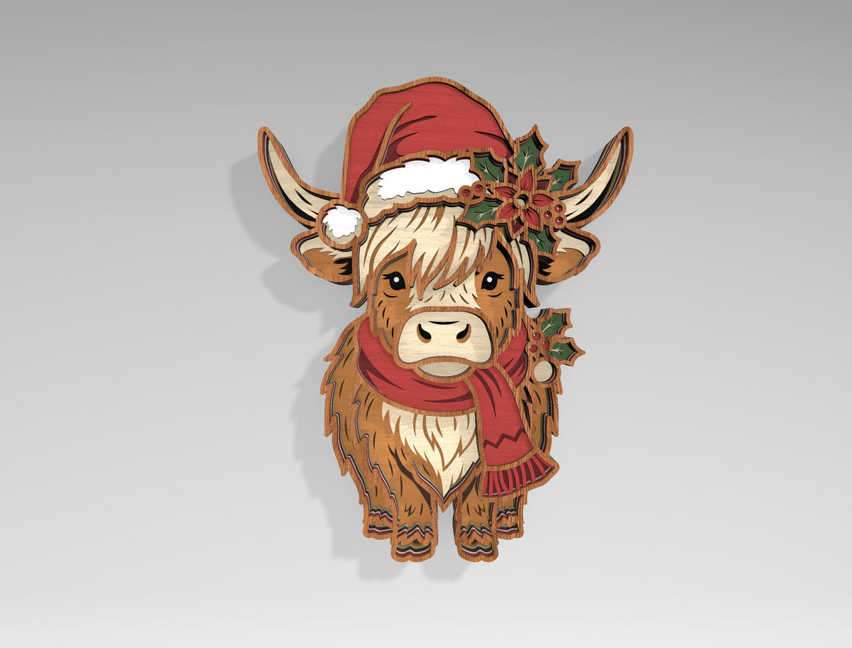 Christmas Character Wood Cutout SVG Bundle 11