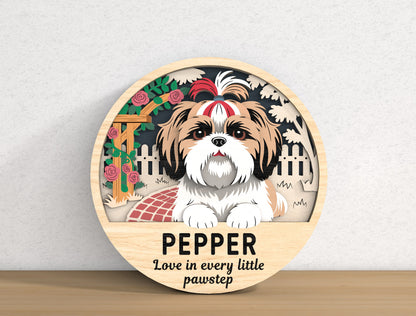 Dog Memorial Sign SVG Bundle for Glowforge, xTool, or LightBurn