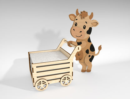 Animal Napkin Holder SVG Bundle for xTool and Glowforge