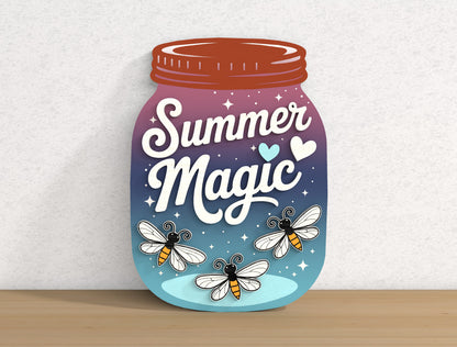 Mason Jar Hello Summer SVG Bundle with 13 Seasonal Door Hangers