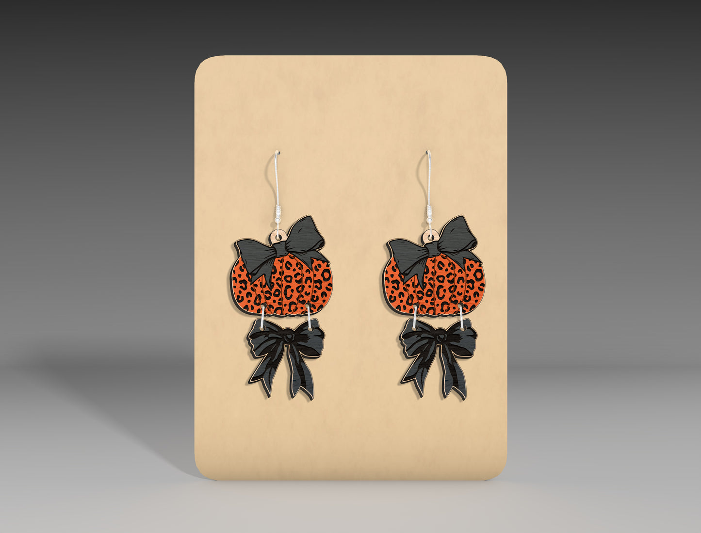 Halloween Ghost Bow Earrings SVG Bundle 11 Designs for xTool Glowforge LightBurn