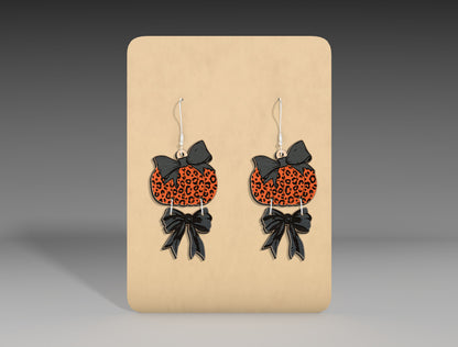 Halloween Ghost Bow Earrings SVG Bundle 11 Designs for xTool Glowforge LightBurn