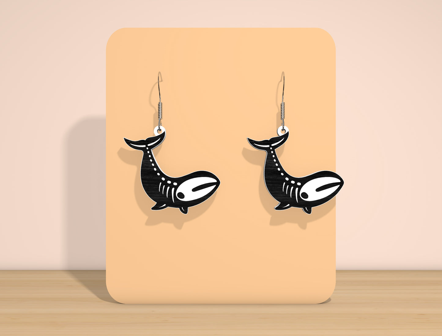 Halloween Ocean Skeleton Earrings SVG Bundle for Glowforge xTool LightBurn