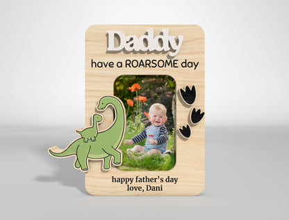 Dad Fridge Photo Magnet SVG Bundle Laser Cut File for xTool and LightBurn