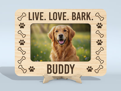Pet Photo Frame SVG Bundle Laser Cut File for Glowforge and xTool