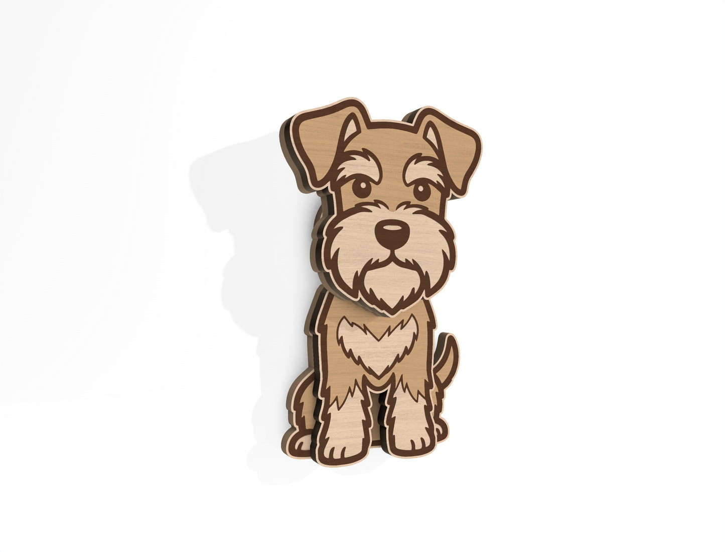 Dog Magnet SVG Bundle for Glowforge, xTool, or LightBurn