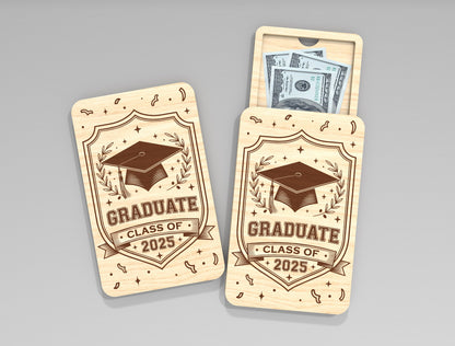 Money Card Box Laser Cut SVG Bundle Birthday Wedding Graduation Glowforge xTool
