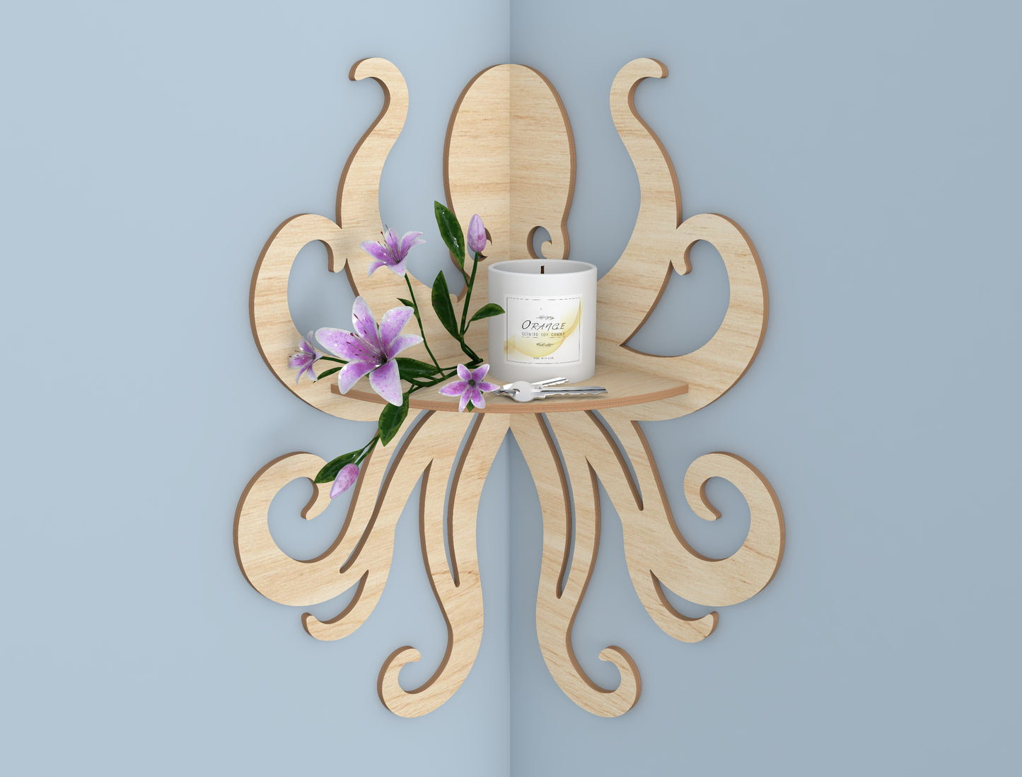 Butterfly Wall Shelf SVG Bundle for Glowforge and xTool