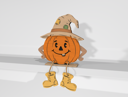 Thanksgiving Fall Shelf Sitter SVG Bundle for Glowforge xTool LightBurn 10 Designs