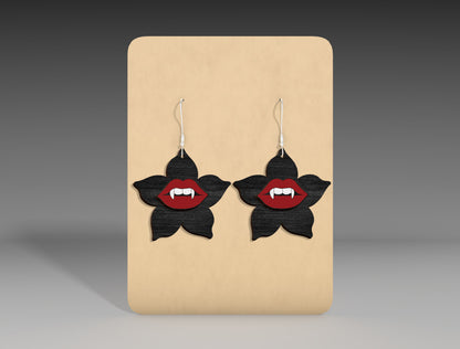 Halloween Stud Earrings SVG Bundle 9 Designs for LightBurn Glowforge xTool