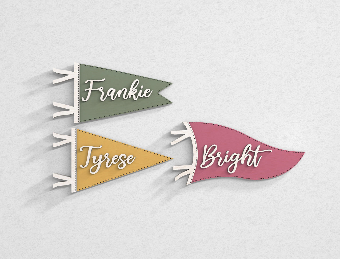 Personalized Baby Name SVG Bundle for Glowforge LightBurn