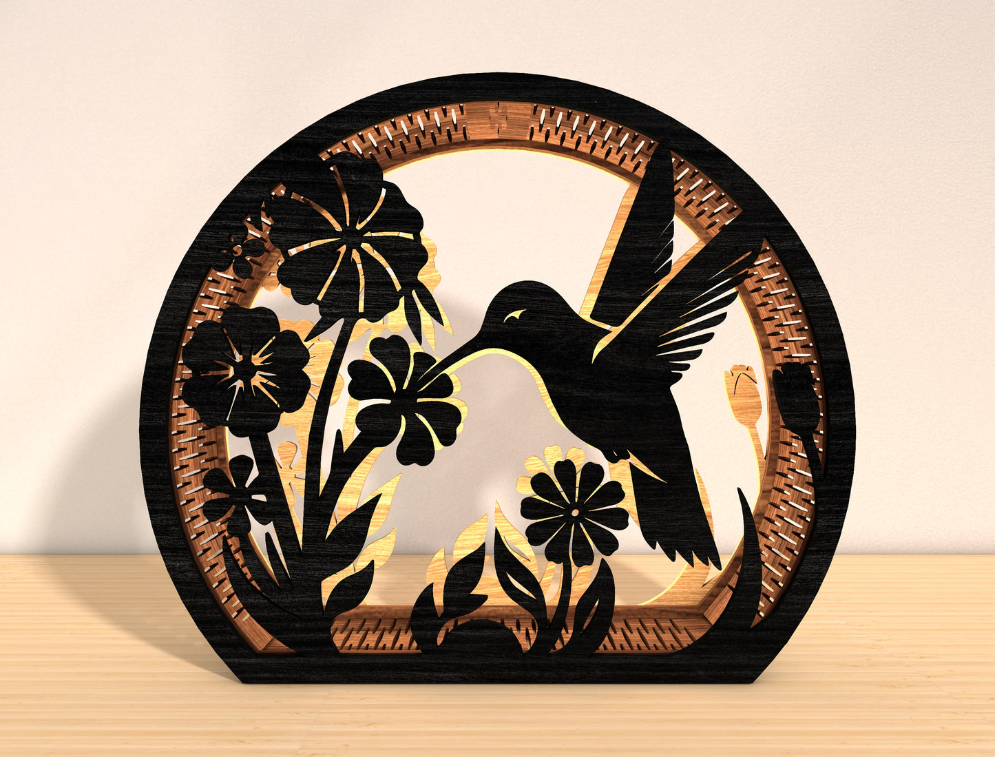 Wildlife Lantern SVG Bundle Laser Cut File for LightBurn and Glowforge