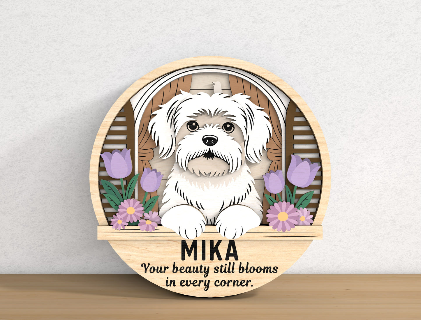 Dog Memorial Sign SVG Bundle for Glowforge, xTool, or LightBurn