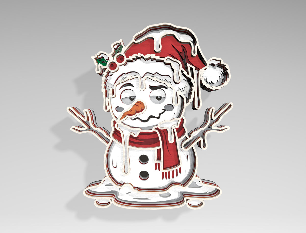 Christmas Character Wood Cutout SVG Bundle 12
