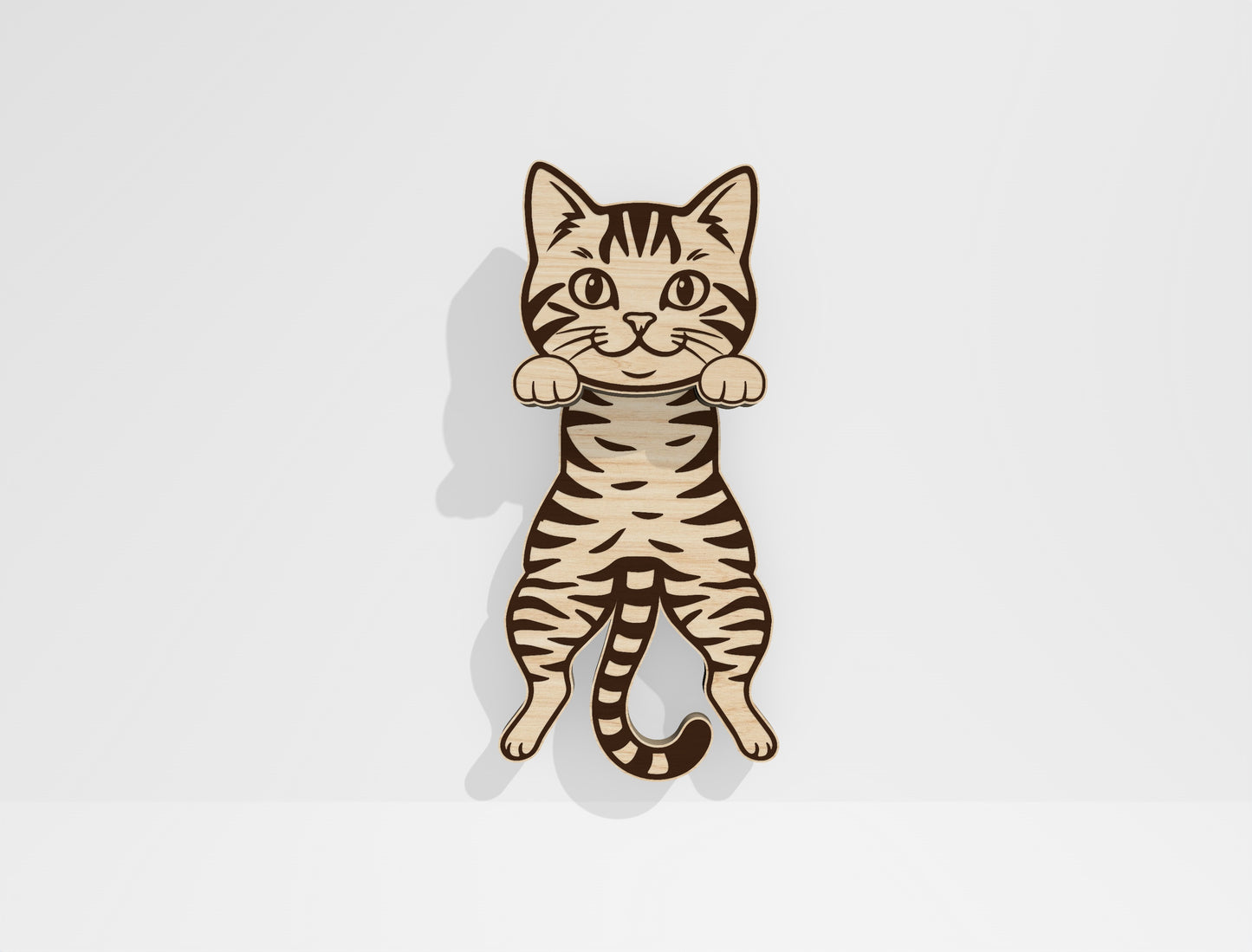 Moving Cat Magnet SVG Bundle for Glowforge and xTool