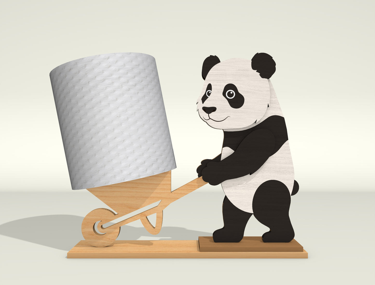 Animal Toilet Holder SVG Bundle for Glowforge, xTool, or LightBurn