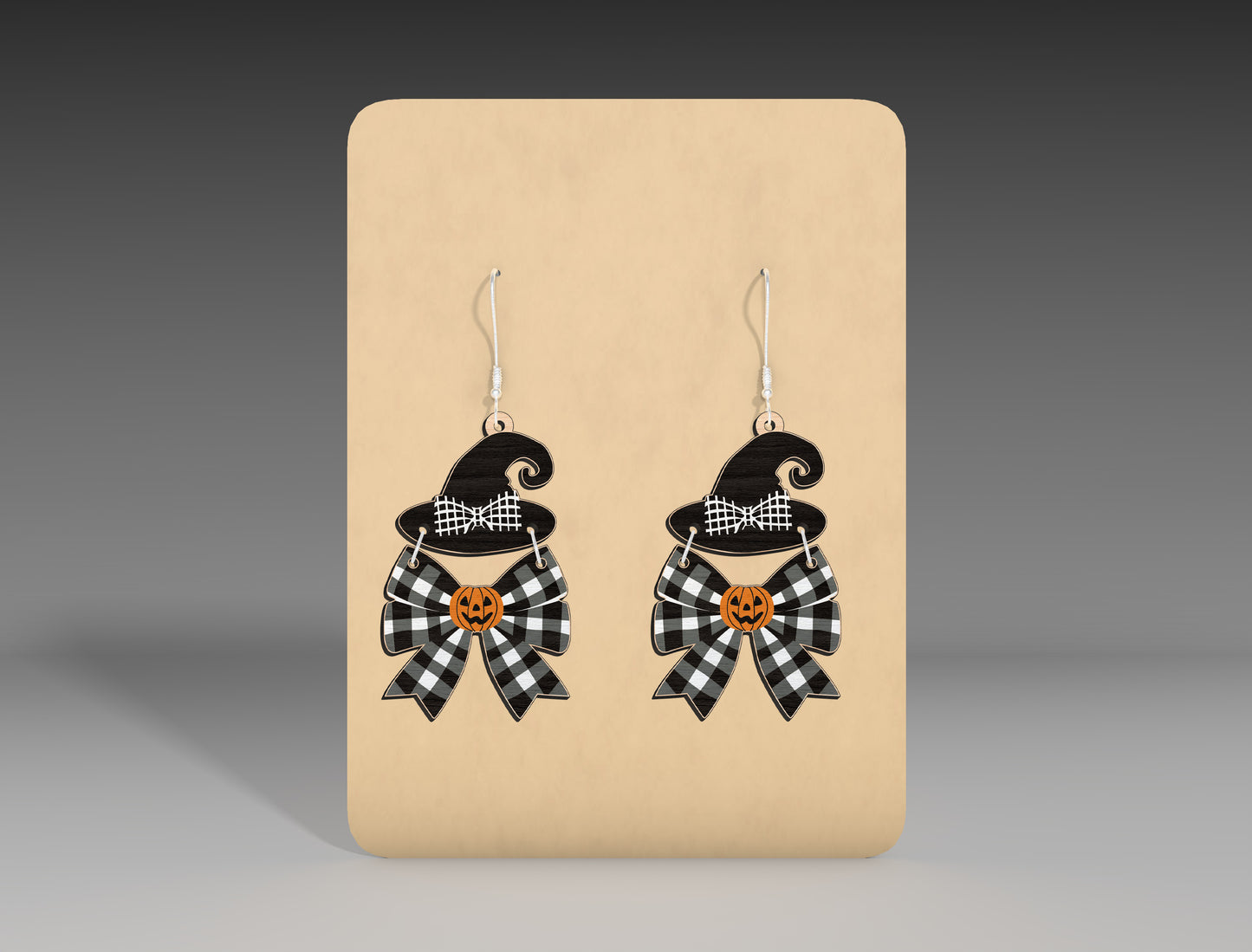 Halloween Ghost Bow Earrings SVG Bundle 11 Designs for xTool Glowforge LightBurn