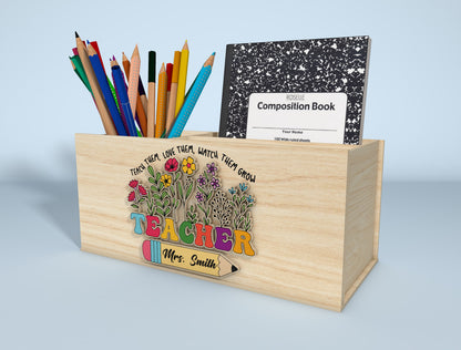 Personalized en Holder SVG Bundle for Glowforge and xTool