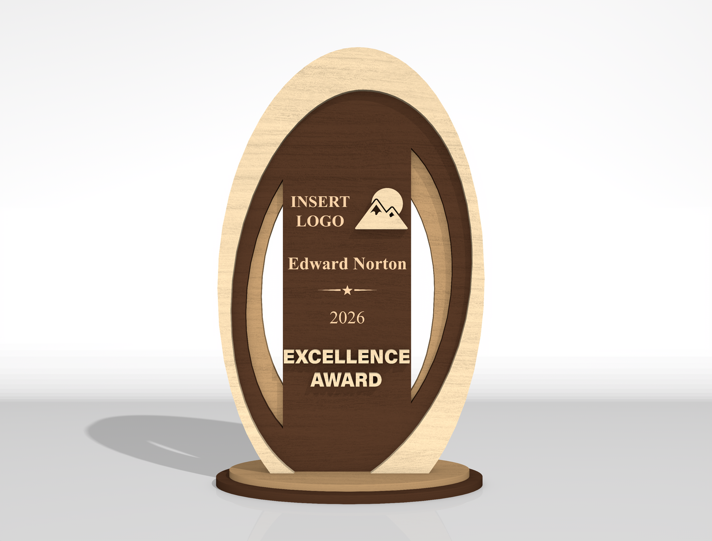 Wooden Award Trophy SVG Bundle 18 Designs for Glowforge xTool LightBurn