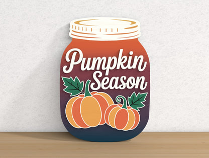 Mason Jar Hello Summer SVG Bundle with 13 Seasonal Door Hangers