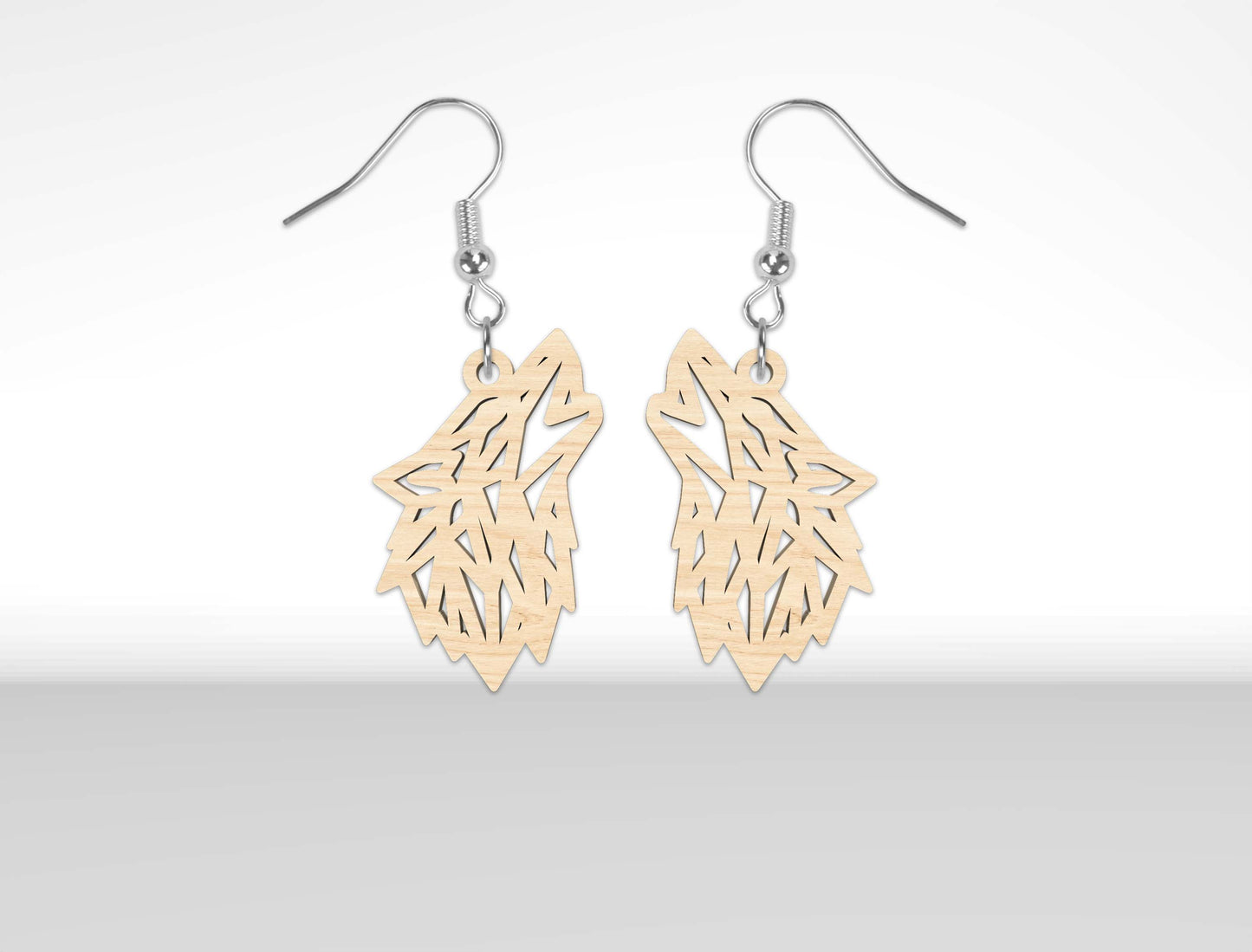 Wooden Animal Earrings SVG Bundle for xTool and Glowforge