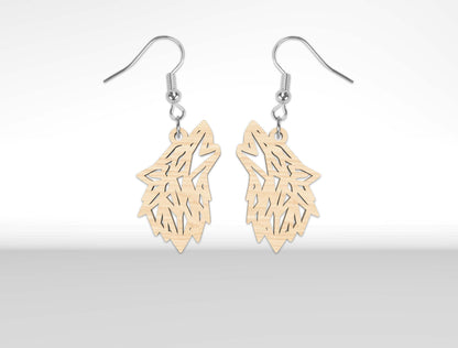 Wooden Animal Earrings SVG Bundle for xTool and Glowforge