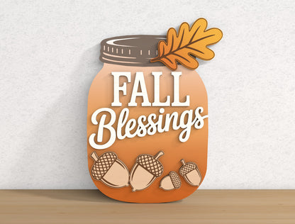 Mason Jar Hello Summer SVG Bundle with 13 Seasonal Door Hangers