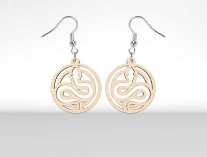 Wooden Animal Earrings SVG Bundle for xTool and Glowforge
