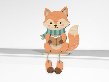 Animal Shelf Sitters SVG Bundle Laser Cut File for xTool and Glowforge