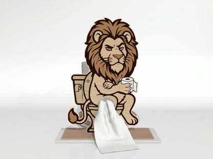 Animal Toilet Paper Holder SVG Bundle for Glowforge and xTool