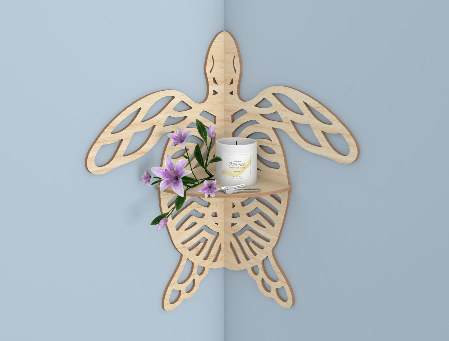 Butterfly Wall Shelf SVG Bundle for Glowforge and xTool