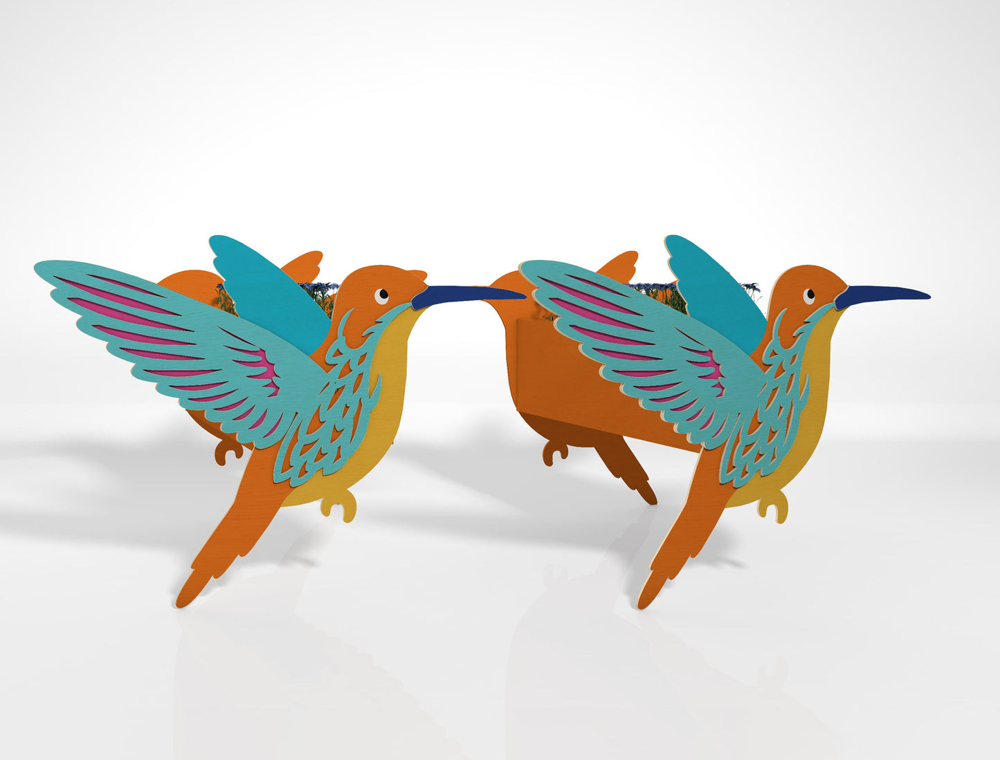 Animal Planter SVG Bundle for Glowforge and xTool