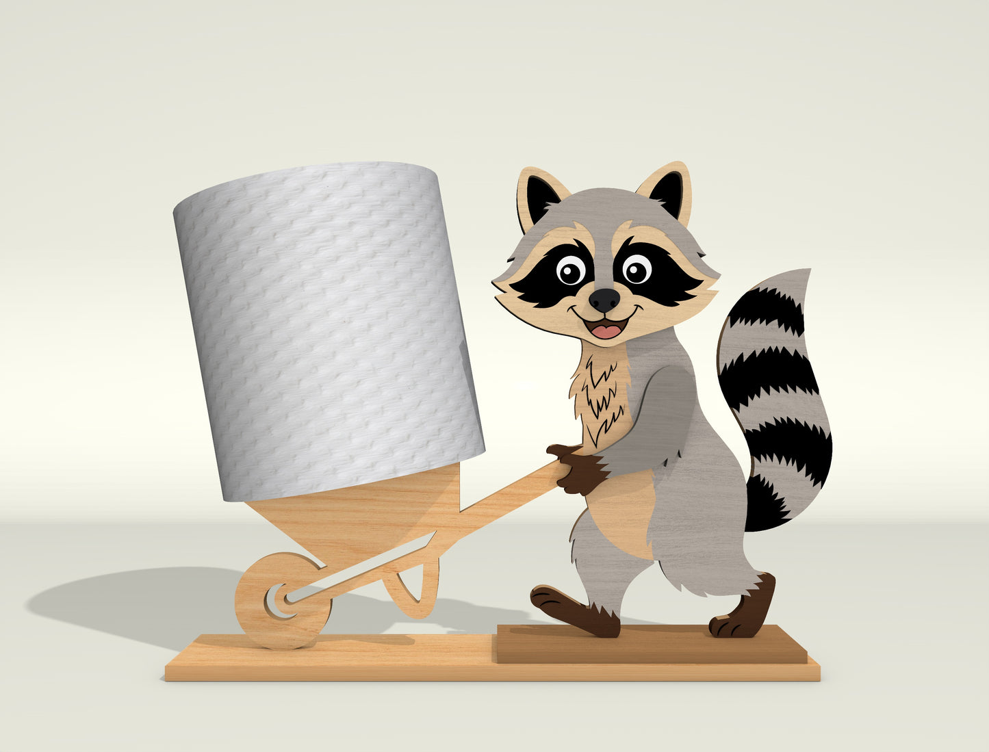 Animal Toilet Holder SVG Bundle for Glowforge, xTool, or LightBurn