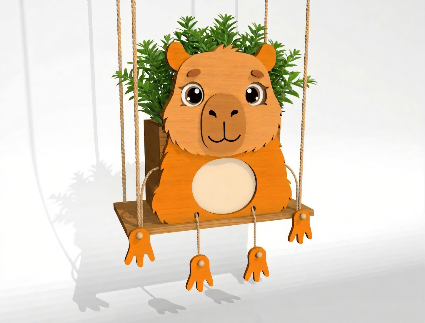 Animal Shaped Wood Planter SVG Bundle for xTool and Glowforge