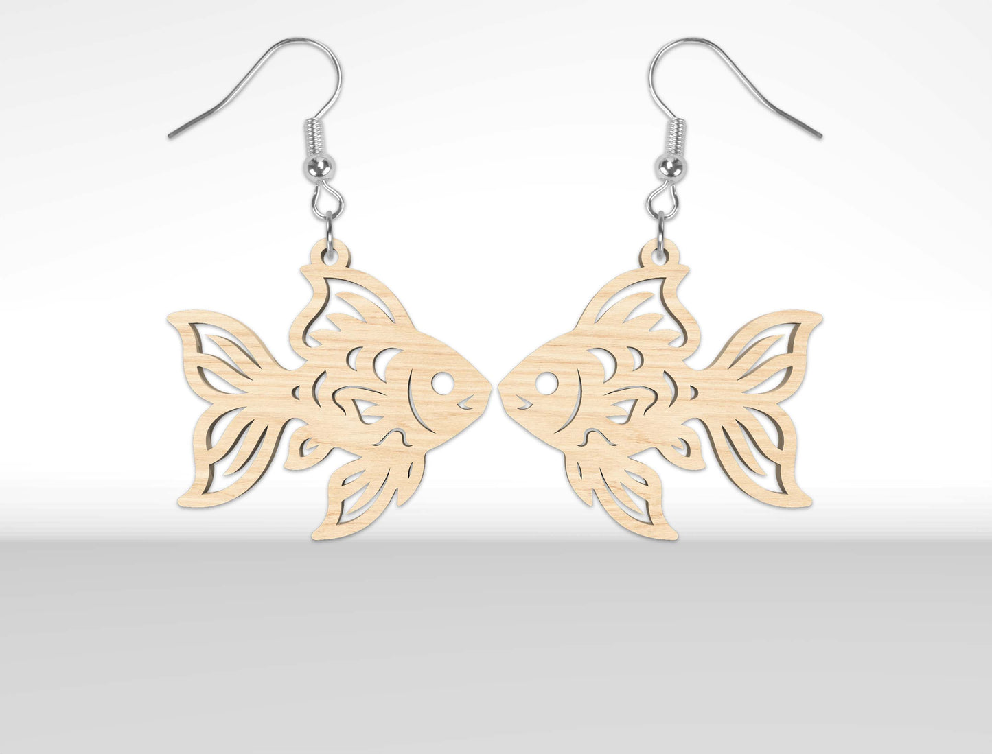 Wooden Animal Earrings SVG Bundle for xTool and Glowforge