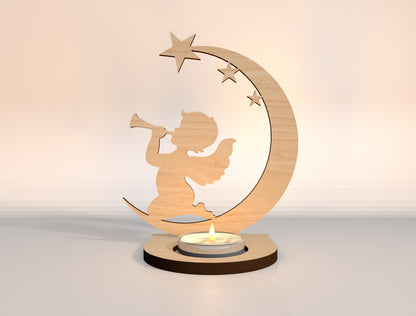 Christmas Nativity Candle Holder SVG Bundle 14