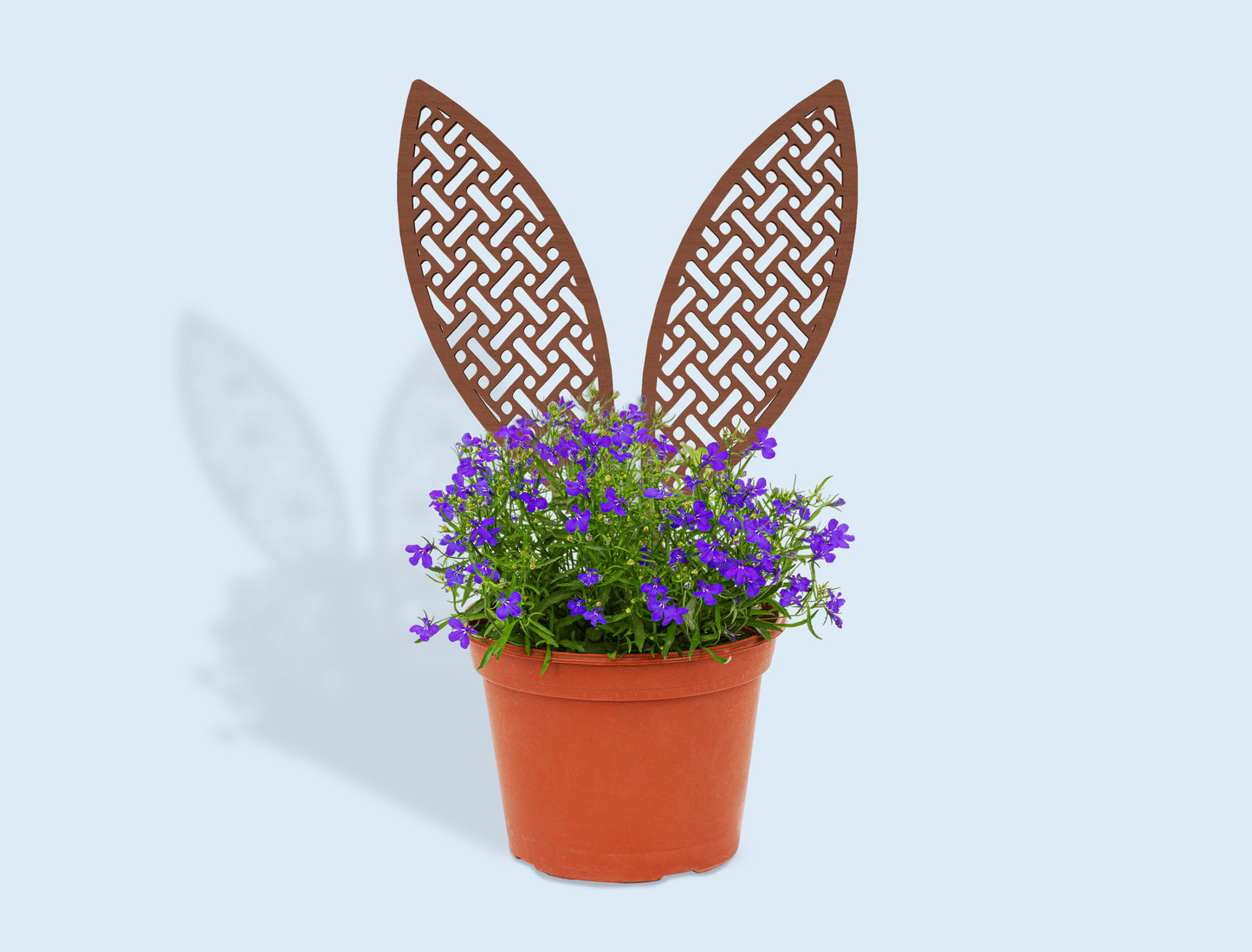 Bunny Ear Plant Stakes SVG Bundle Easter Garden for Glowforge and xTool