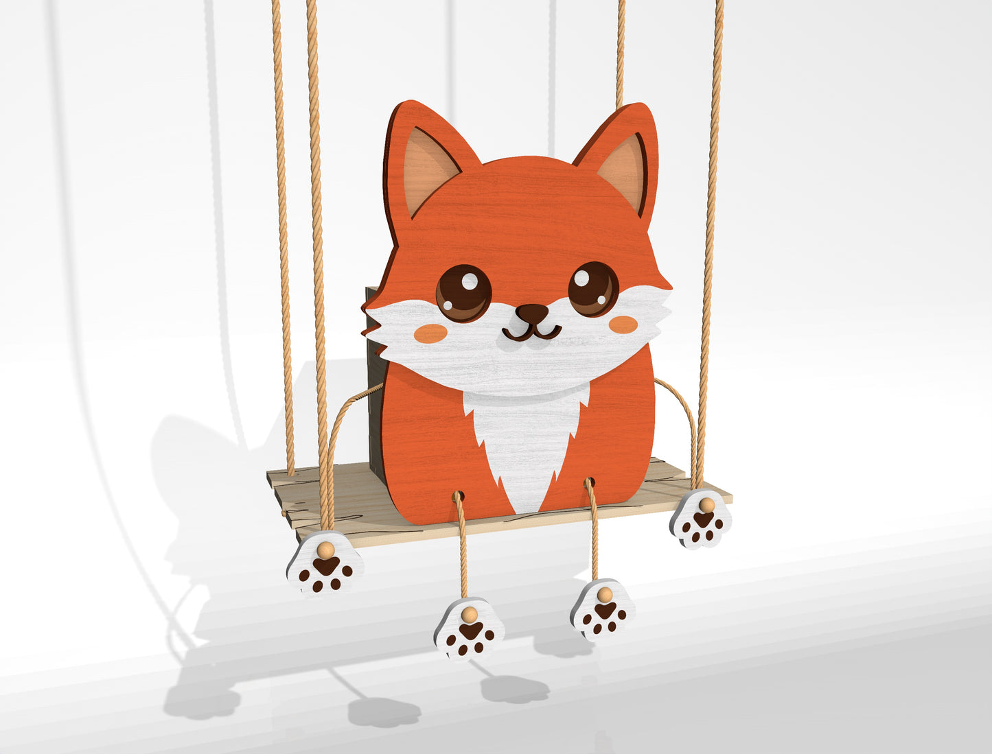 Animal Shaped Wood Planter SVG Bundle for xTool and Glowforge
