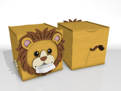 Funny Tissue Box Holder SVG Bundle for Glowforge and LightBurn